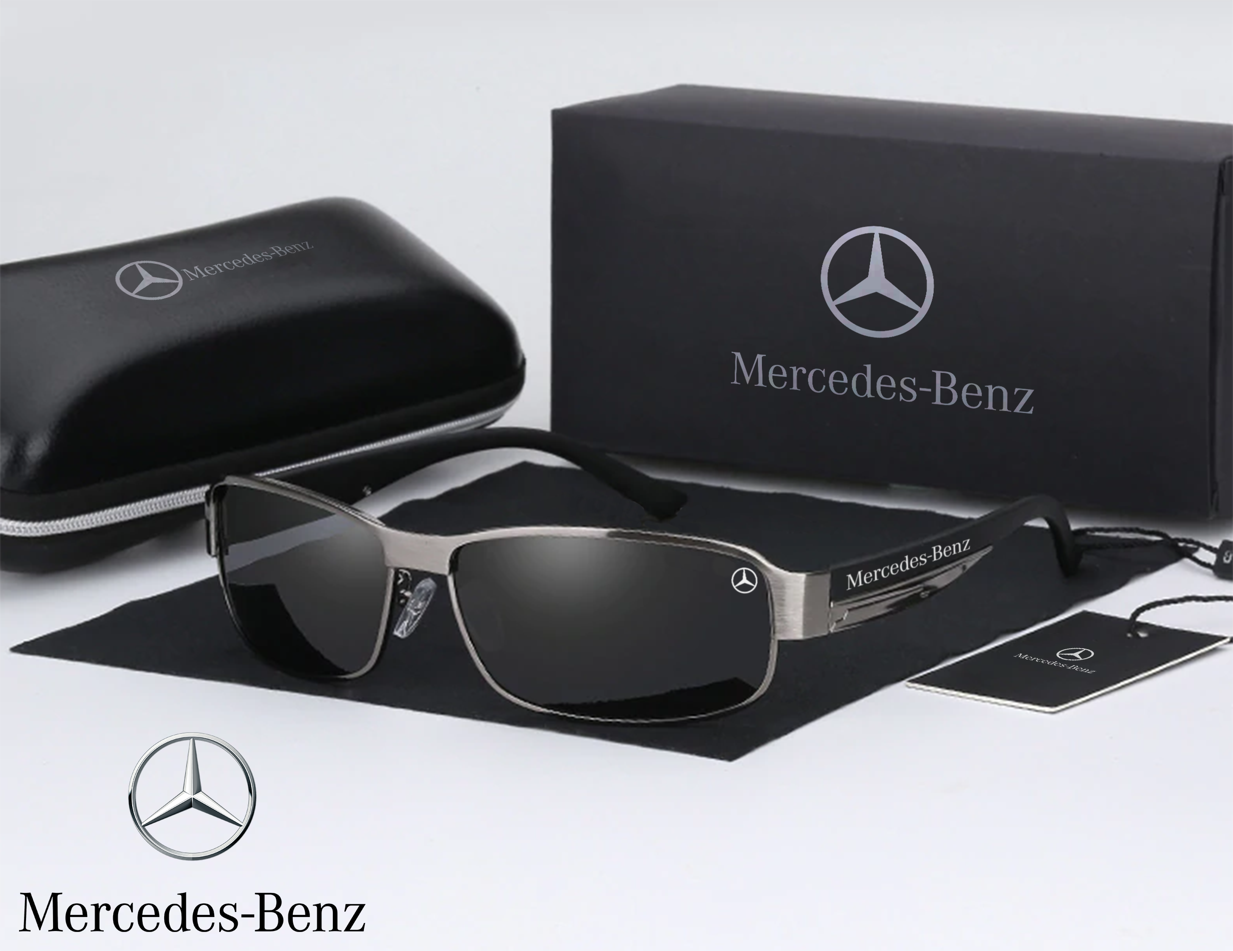 Mercedes Benz Aviator Polarized Sunglasses - Vascara