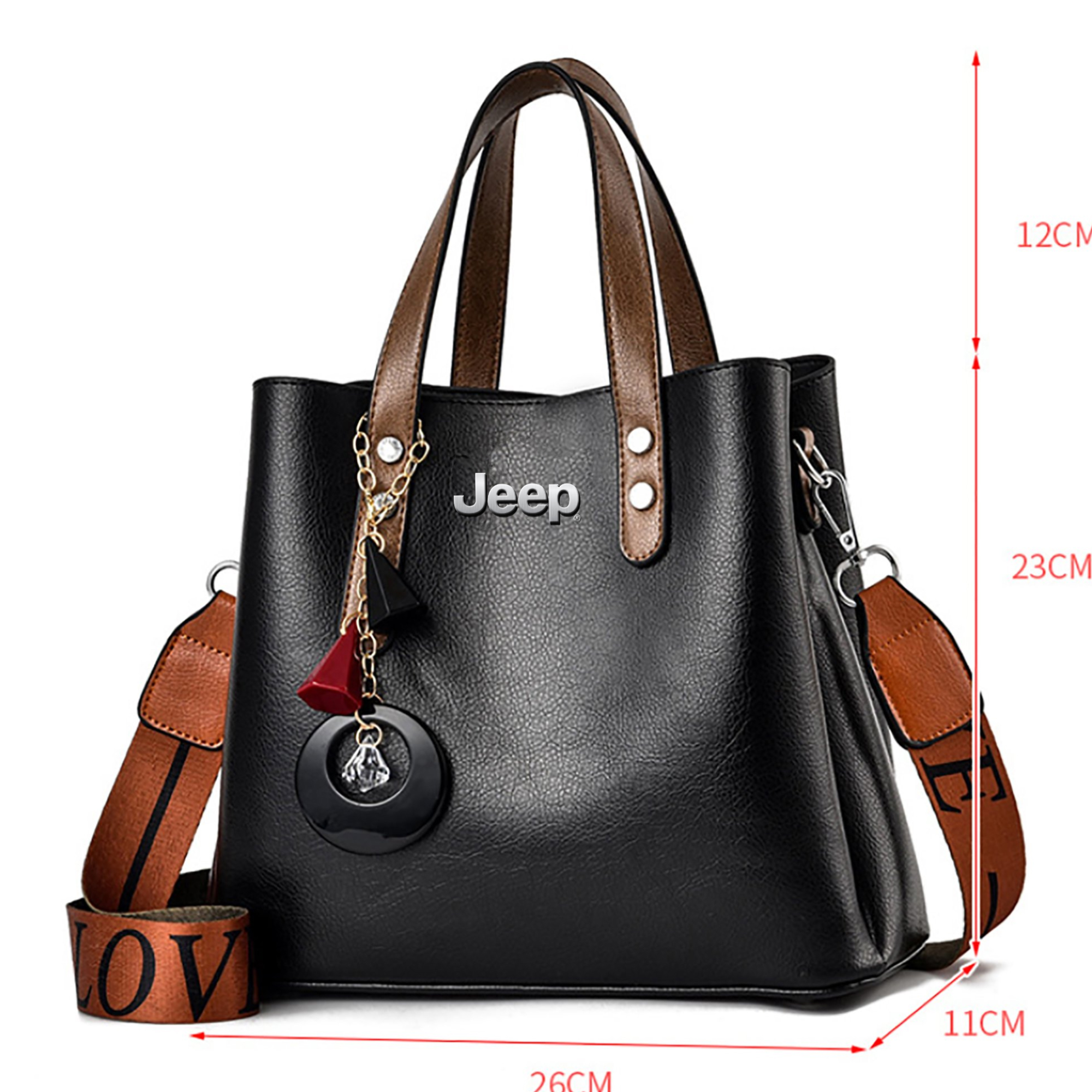 jeep bags size