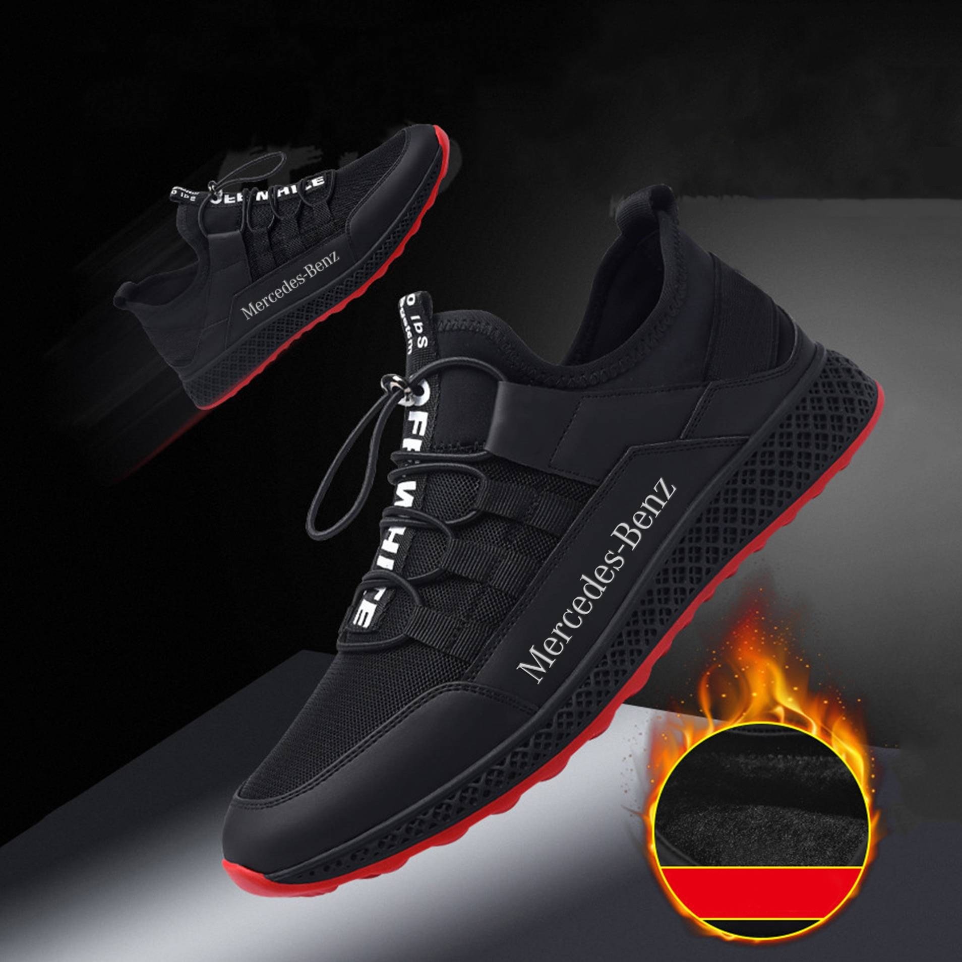 Mercedes deals benz footwear