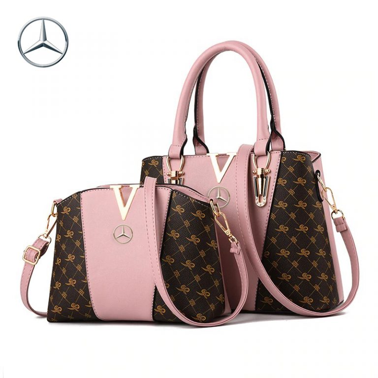 Mercedes Benz Luxury Leather Women Tote Bag Set - Vascara