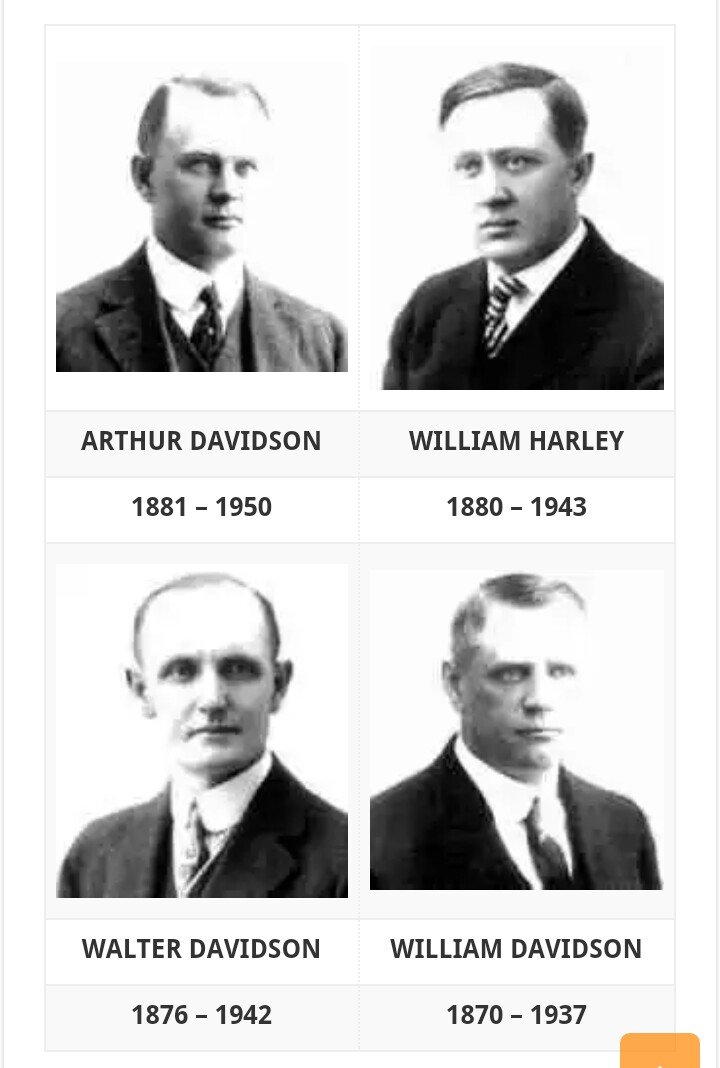 Harley davidson deals founders