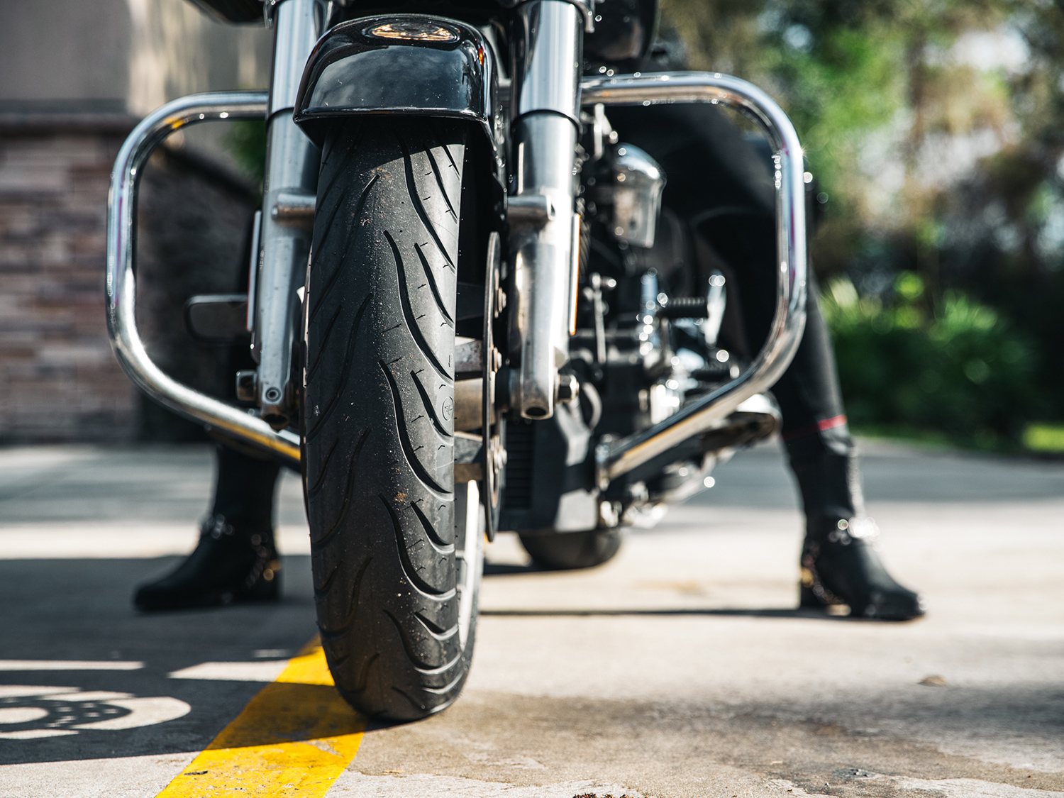 Michelin Commander III Cruiser Tires on Harley Davidson motorcycles