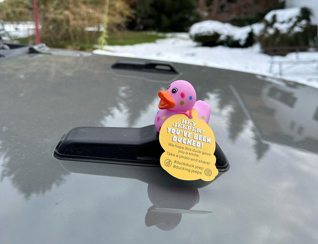 How placing a rubber duck on a Jeep became a global trend (PHOTOS