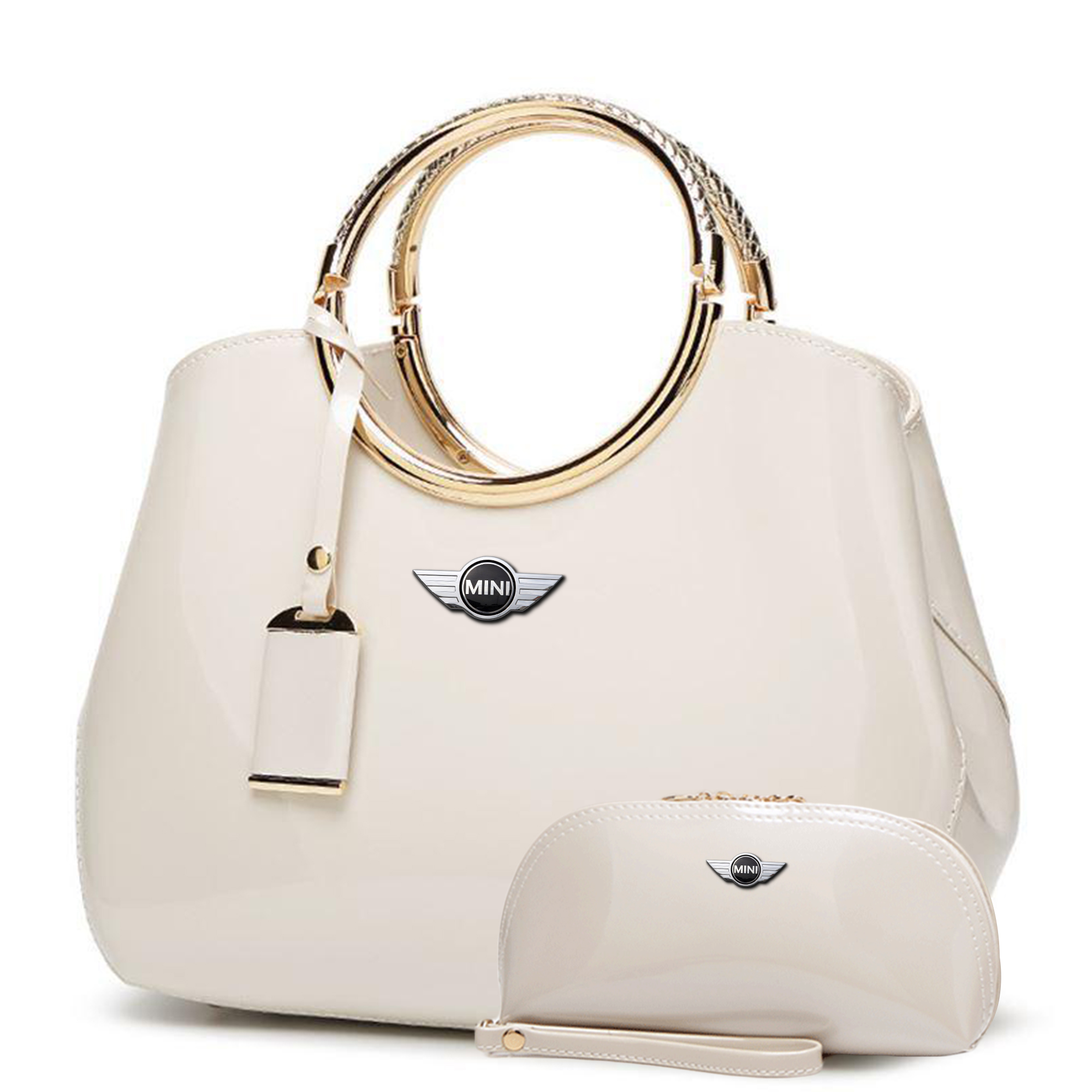 Mini Cooper Deluxe Women Handbags With Free Wallets - Vascara