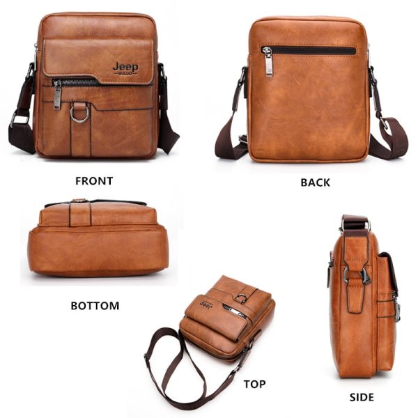 Jeep Bags Jeep Leather Bag For Men 2023 - Vascara