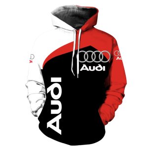 Custom Audi Sport 3D Hoodie Shirt Kleding Gender-neutrale kleding volwassenen Hoodies & Sweatshirts Hoodies gepersonaliseerde Audi Bomber Jacket 3D Racing Style F1 