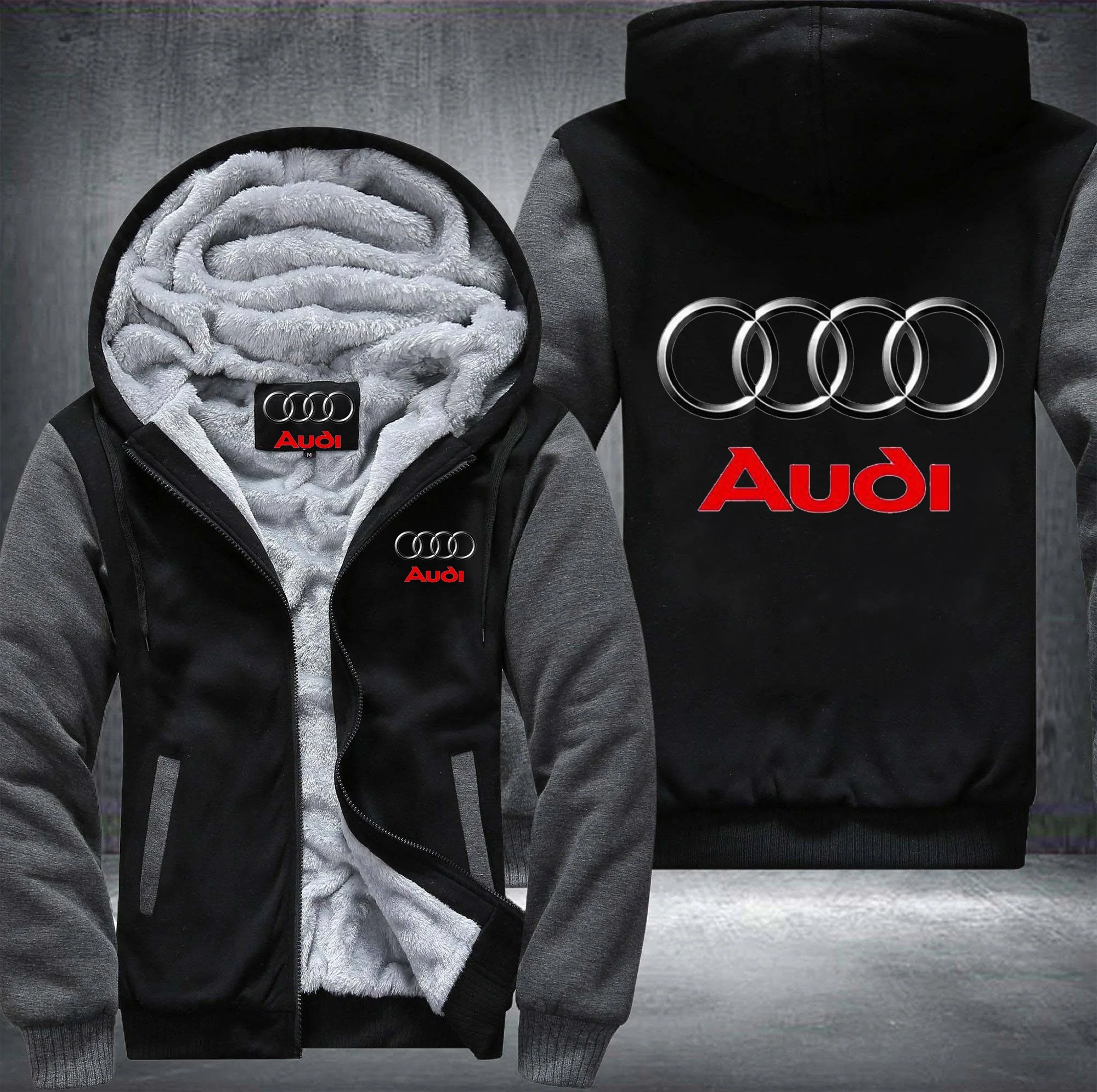 Choice exempt An effective Audi Hoodies Audi Fleece Hooded Sweatshirts V59 - Vascara