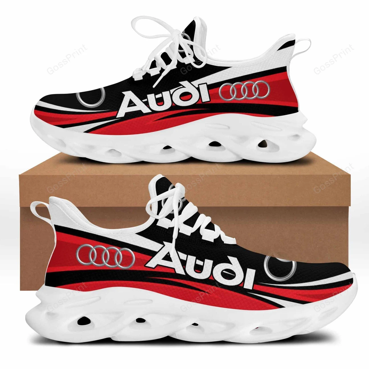 Audi Sport Running Shoes Attitude Love Car Max Soul Sneakers Fans