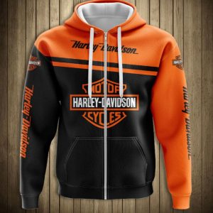 Harley Davidson Hoodies 3D Darkness 