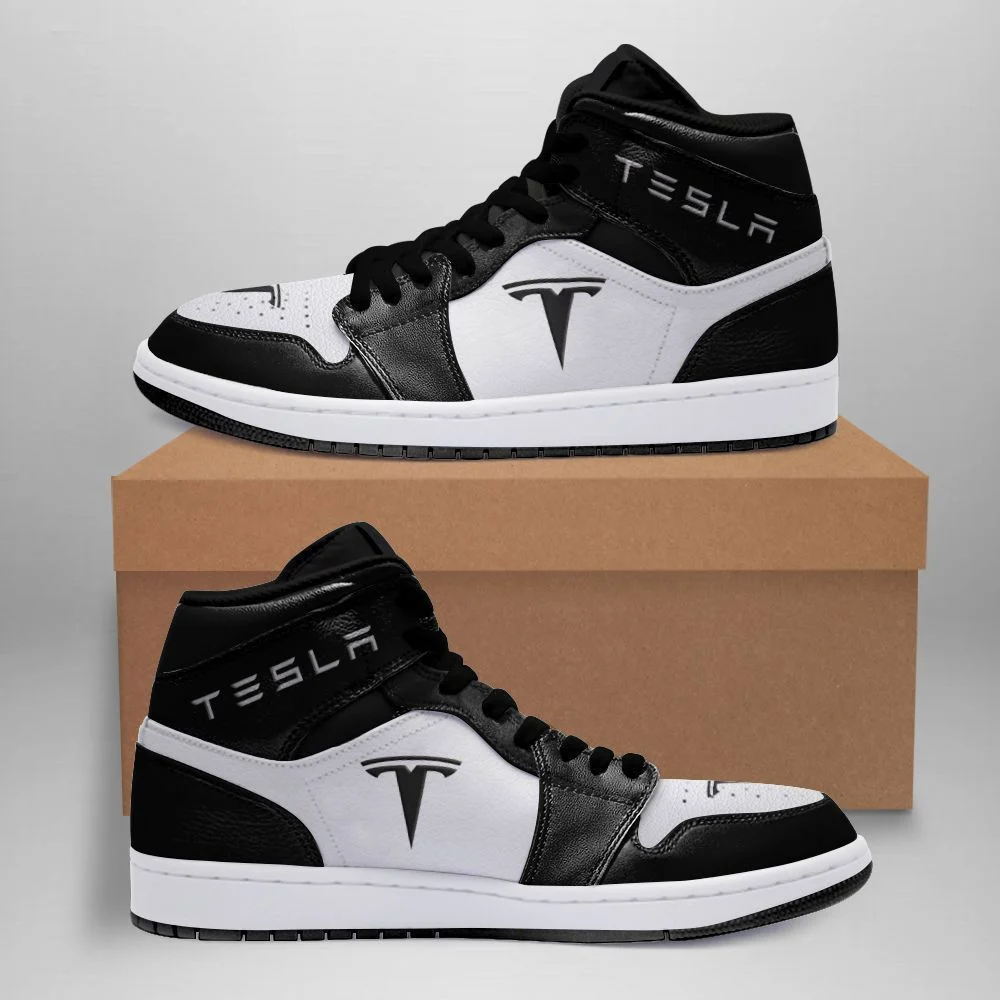 Elon Musk Air Jordan 1 Tesla Custom Shoes