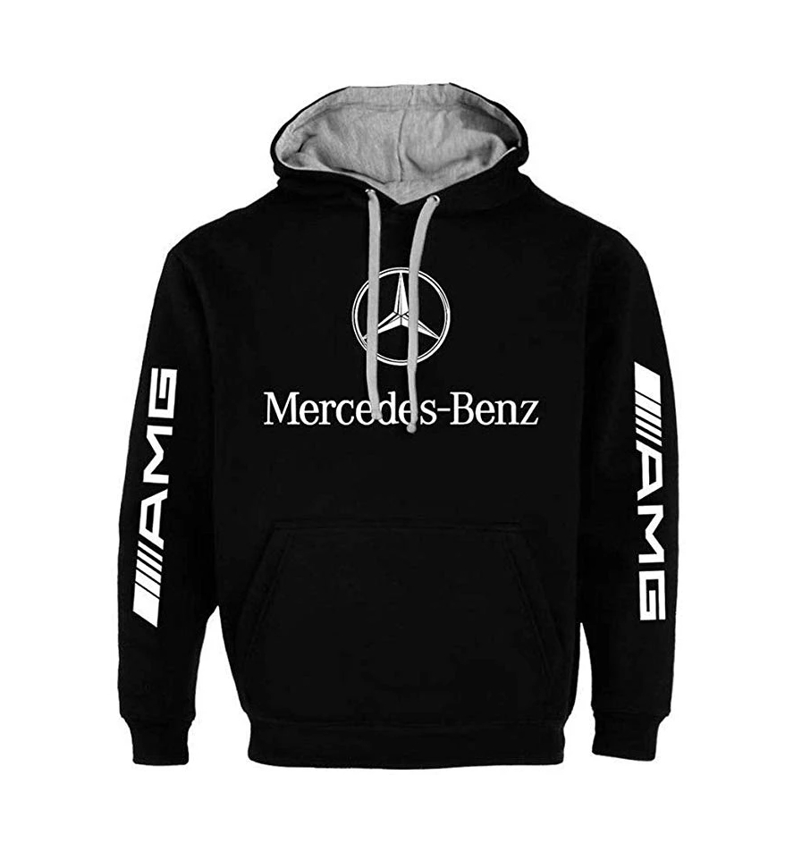 Mercedes Benz AMG Unisex Hoodies Sweatshirts Black    Vascara