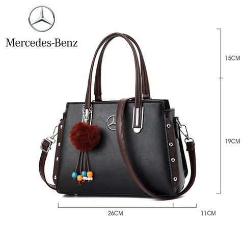 Mercedes Benz Luxury Leather Women Tote Bag Set - Vascara