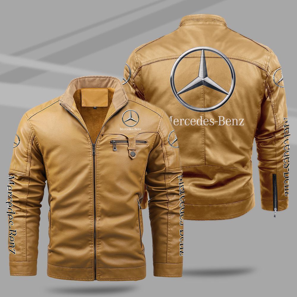 Mercedes Benz Jacket Mercedes Sport Leather Jacket V42 On Sale