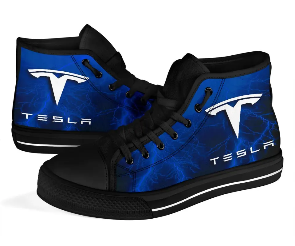 Elon Musk Air Jordan 1 Tesla Custom Shoes