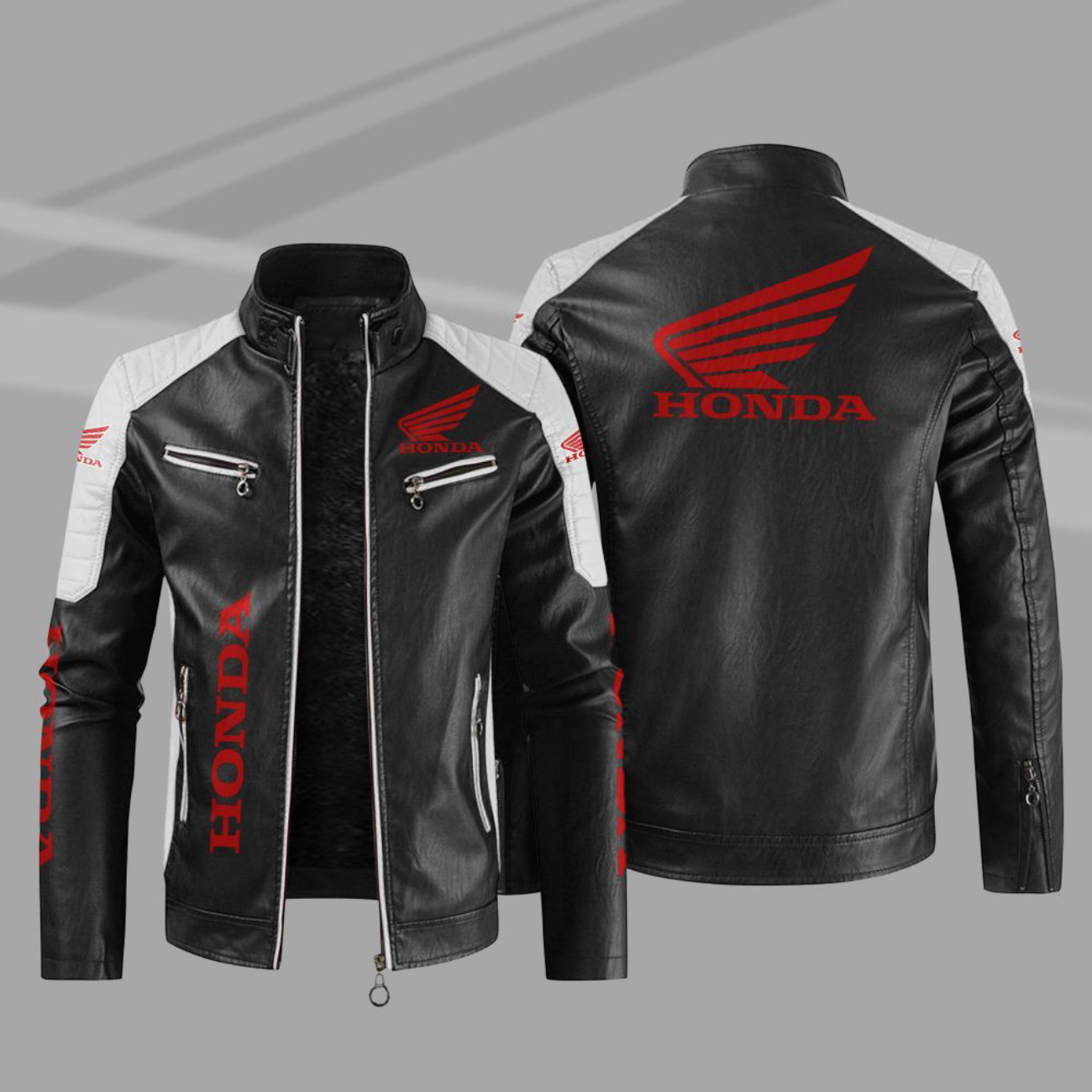Honda Jackets Honda Sport Leather Jackets V01 - Vascara