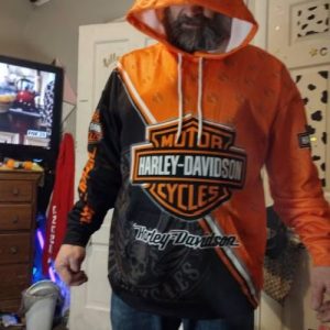 HLD Hoodies 3D Fire Eagle Hoodies photo review