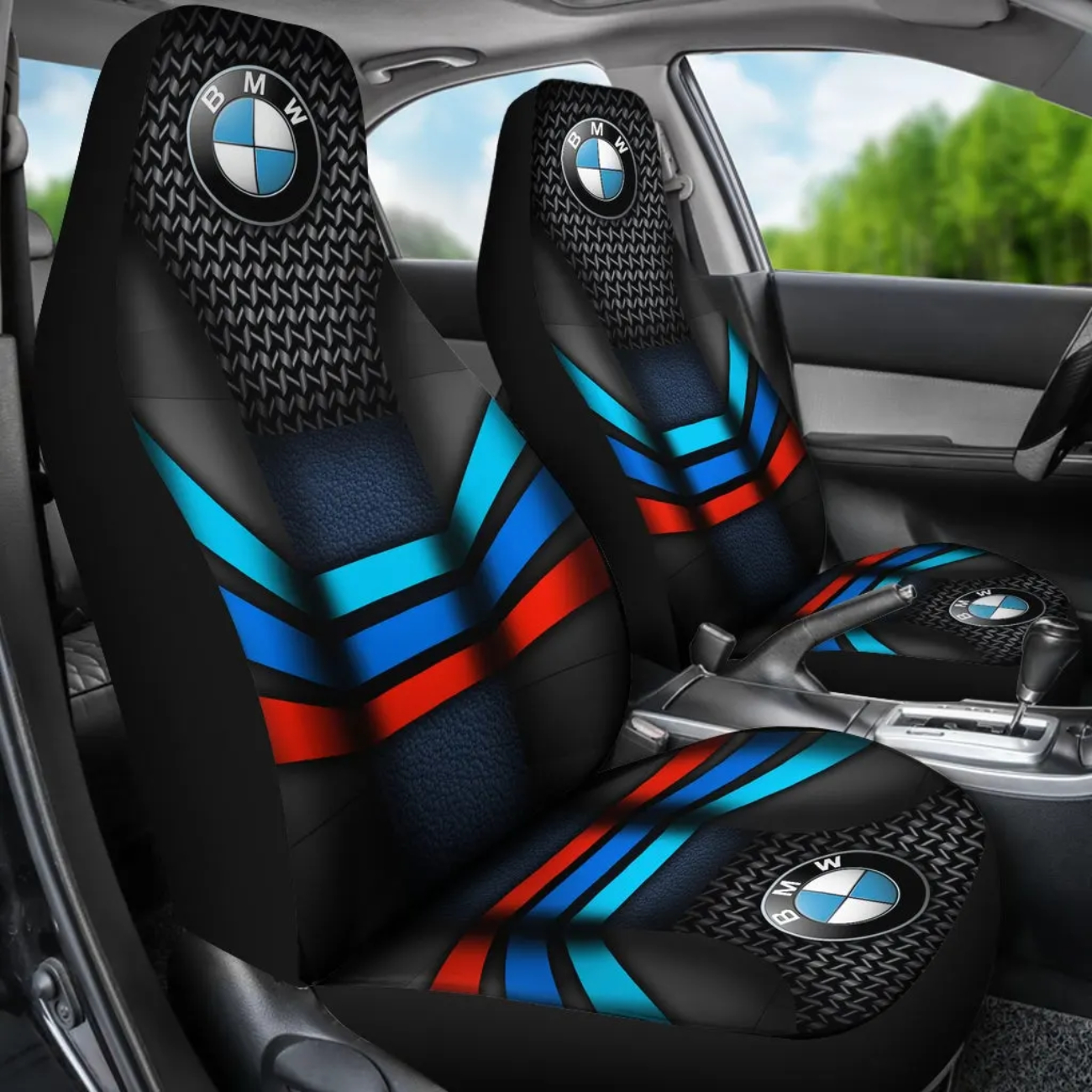 BMW Seat Covers Black V17 for All For Car Models On Sale - Vascara