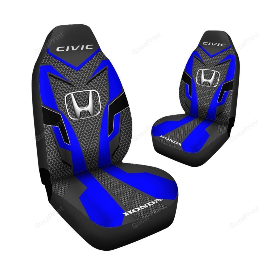 Honda Civic Seat Covers Black V20 Honda Seat Covers All Cars Vascara