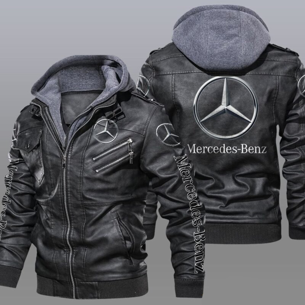 Mercedes Benz Jackets Mercedes Racing Leather Jackets V02 - Vascara