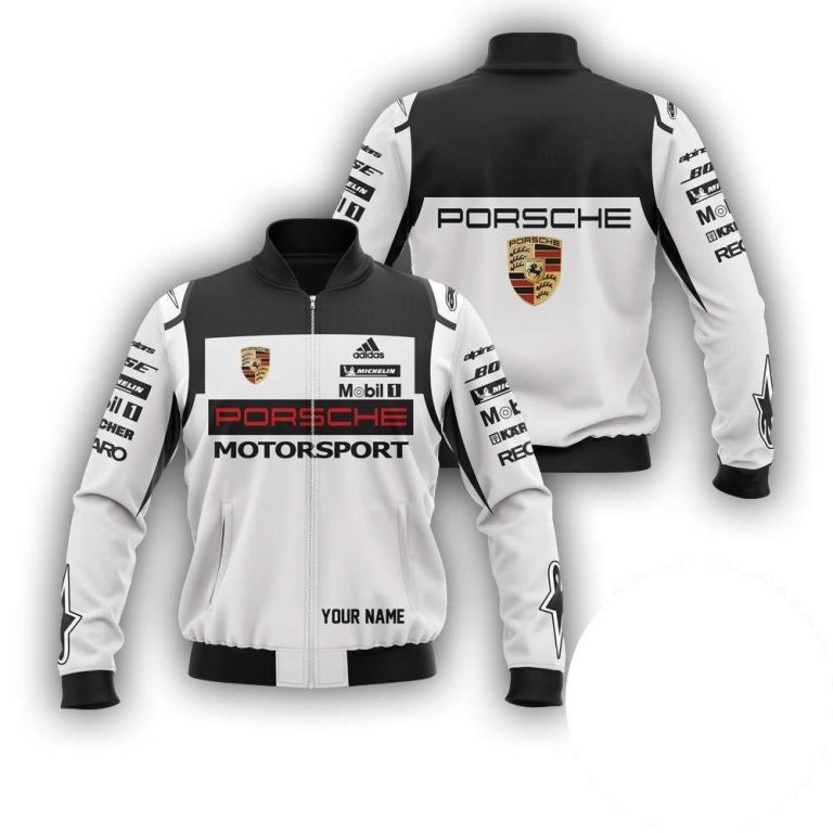 Porsche Bomber Jackets Porsche Racing Jackets V21 On Sale - Vascara