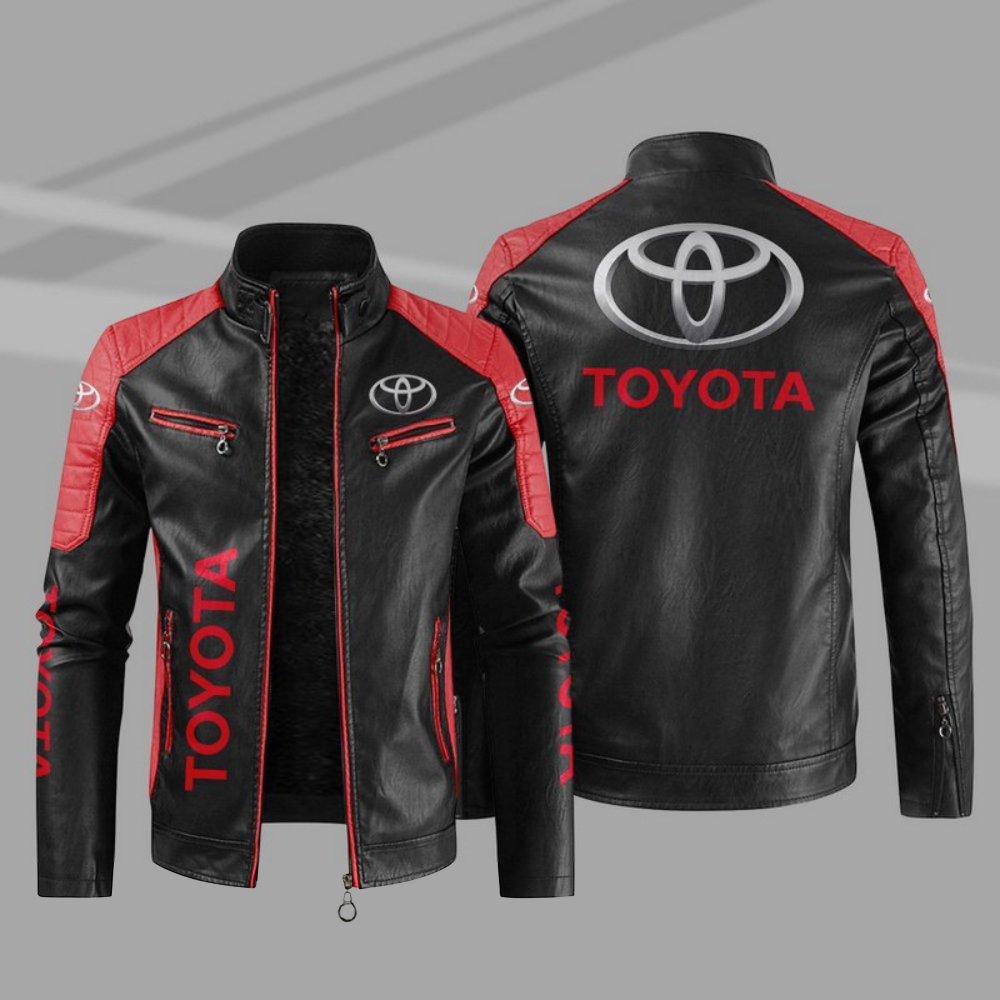 Toyota Jackets Toyota Sport Leather Jackets V08 On Sale