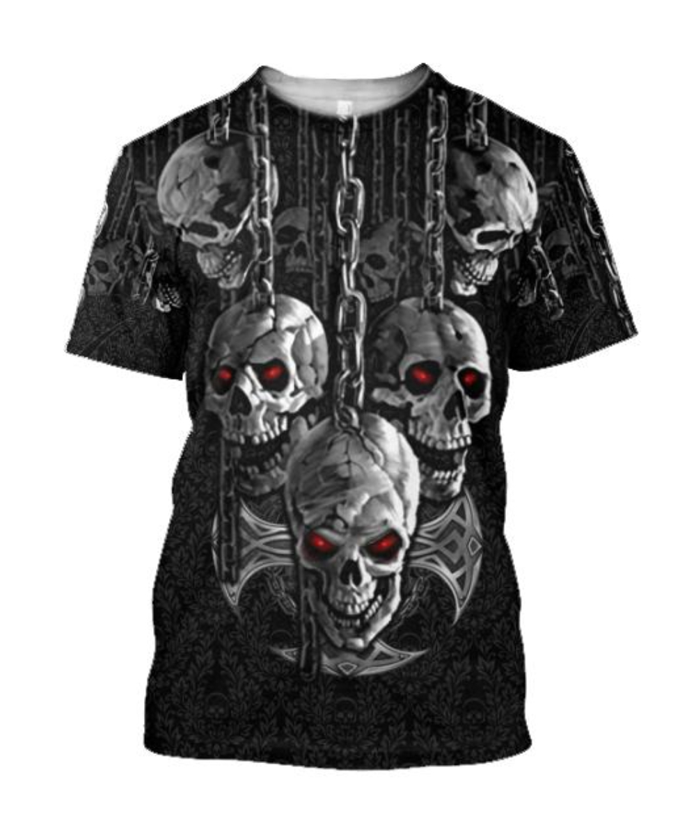 Dark Art Skull T-Shirt Hoodie Sweatshirt V23 On Sale - Vascara