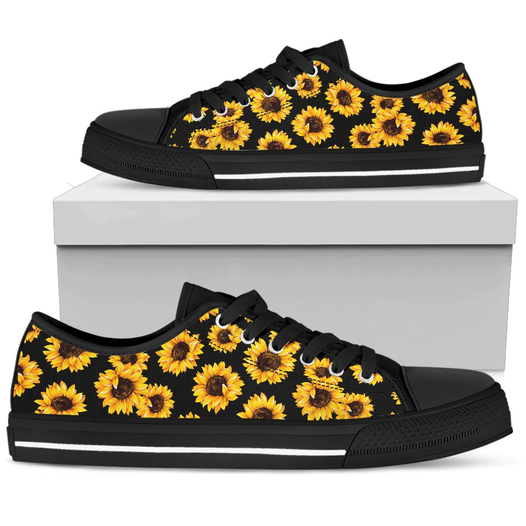 VANS Classic Slip-On Girls Size 3Y Sunflower Yellow White Slip On