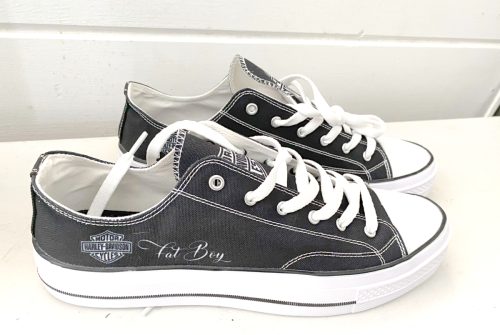HLD Personalized Custom Name Black Low Top Shoes photo review