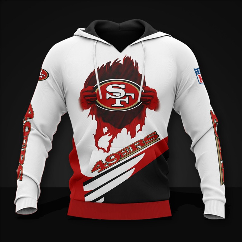 San Francisco 49ers Hoodie Cool Graphic Gift V15 On Sale - Vascara