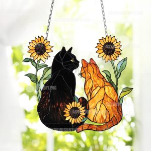 stained glass decor, memorial keepsake, window hangings, suncatcher decor, portrait from photo, wedding anniversary, engagement gifts, photo keepsake, Wedding suncatcher, gift for parents, anniversary gift, Couple gift, valentines day gift