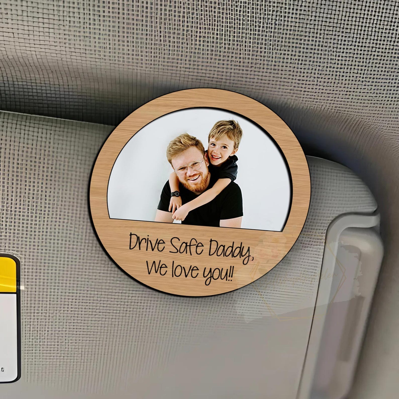 15 car visor clip, photo frame, fathers day gift, gift for dad, grandpa gift, custom photo frame, custom photo gift, dad gifts, sentimental dad gift, gift from daughter, gift from son, fathers day idea, Anniversary Gift