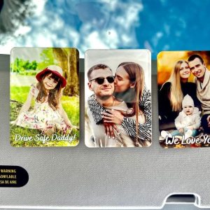 car visor clip, photo frame, fathers day gift, gift for dad, grandpa gift, custom photo frame, custom photo gift, dad gifts, sentimental dad gift, gift from daughter, gift from son, fathers day idea, Anniversary Gift