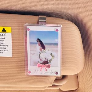 car visor clip, photo frame, fathers day gift, gift for dad, grandpa gift, custom photo frame, custom photo gift, dad gifts, sentimental dad gift, gift from daughter, gift from son, fathers day idea, Anniversary Gift