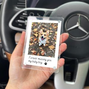 car visor clip, photo frame, fathers day gift, gift for dad, grandpa gift, custom photo frame, custom photo gift, dad gifts, sentimental dad gift, gift from daughter, gift from son, fathers day idea, Anniversary Gift