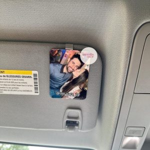 car visor clip, photo frame, fathers day gift, gift for dad, grandpa gift, custom photo frame, custom photo gift, dad gifts, sentimental dad gift, gift from daughter, gift from son, fathers day idea, Anniversary Gift